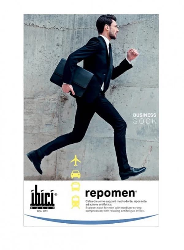 Ibici Repomen 140 Meia Homem Azul Tamanho L