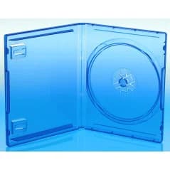Pack 5 - Capa DVD Blu-ray Playstation 5 (PS5) - azul boa qualidade