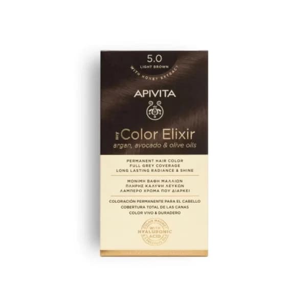 Apivita My Color Elixir Coloração Tom 5,0 Castanho Claro