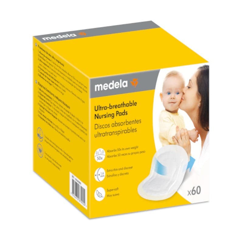 Medela Discos Absorventes Ultra Respiráveis 60 Unidades