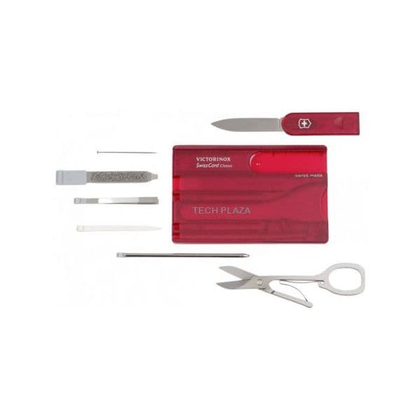 Victorinox Swisscard Red Transparent - 0.7100.T