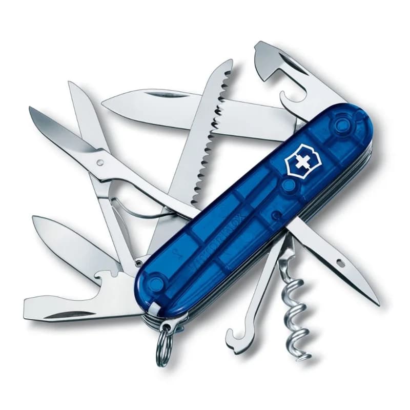 Canivete Victorinox Huntsman Azul Transparente 1.3713.T2