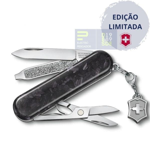 Canivete Victorinox Classic SD Brilliant Carbon 0.6221.90 - 7611160219336