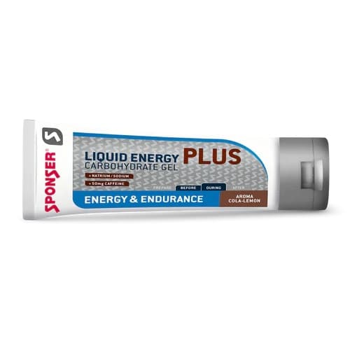 GEL SPONSER LIQUID ENERGY PLUS COLA/LIMAO 70G