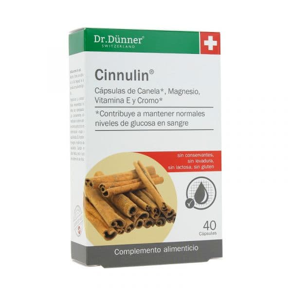 Dr Dunner Cinnulin 40 Cápsulas