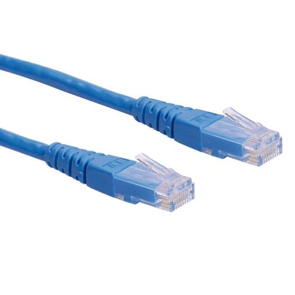 Roline 21.15.1544 Cabo de Rede Ethernet Cat6 UTP 2m Azul