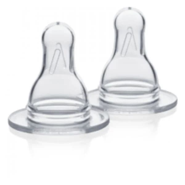 MEDELA TETINA DE SILICONE DE FLUXO MÉDIO 2 UNIDADES | WOWFARMA