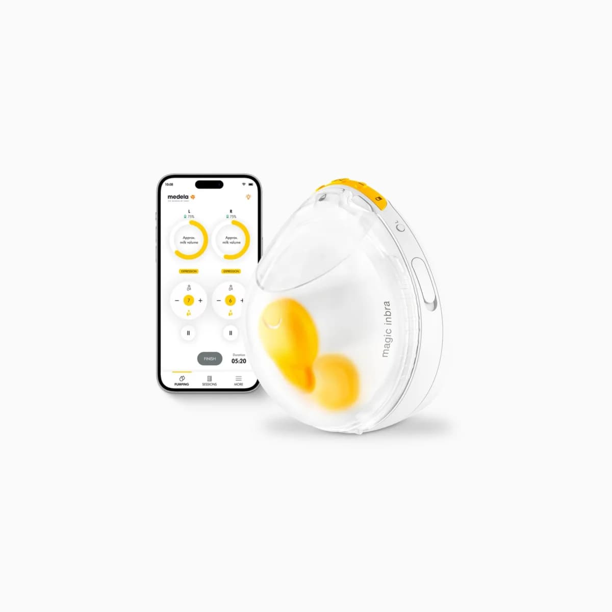 Medela Extrator Elétrico Simples Magic InBra 101046546
