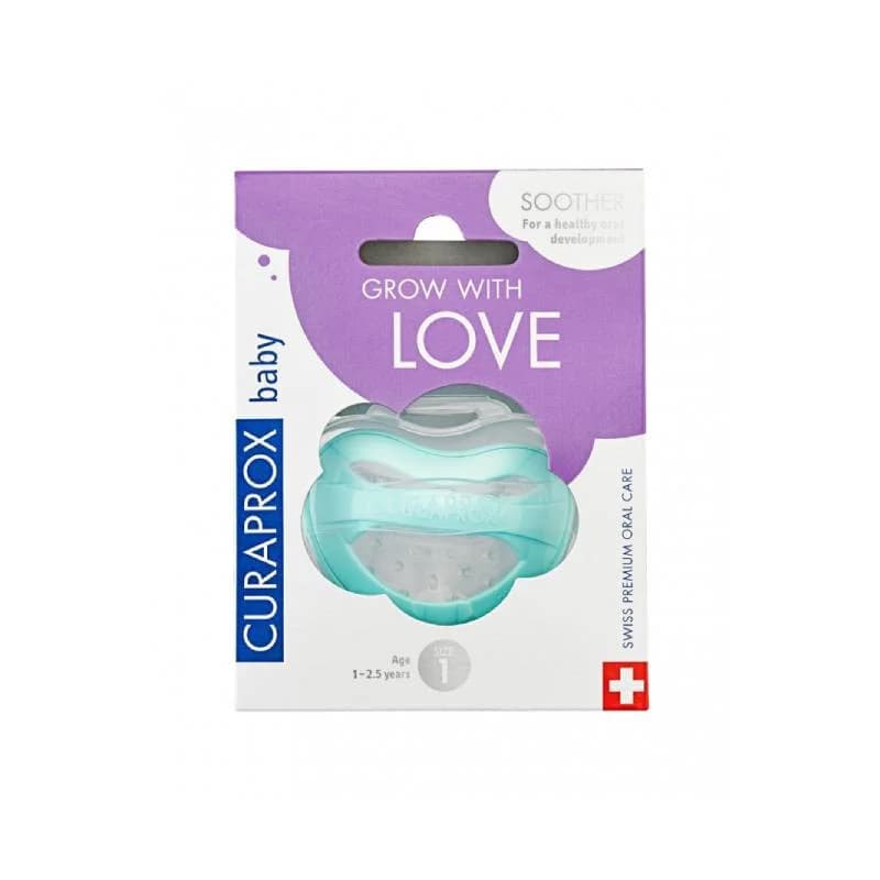 Curaprox Breathe Easy Chupeta Turquesa 18-36M 10/14Kg