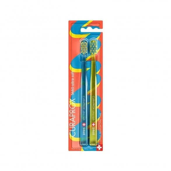Curaprox CS5460 Escova Dentes Health & Happiness x2