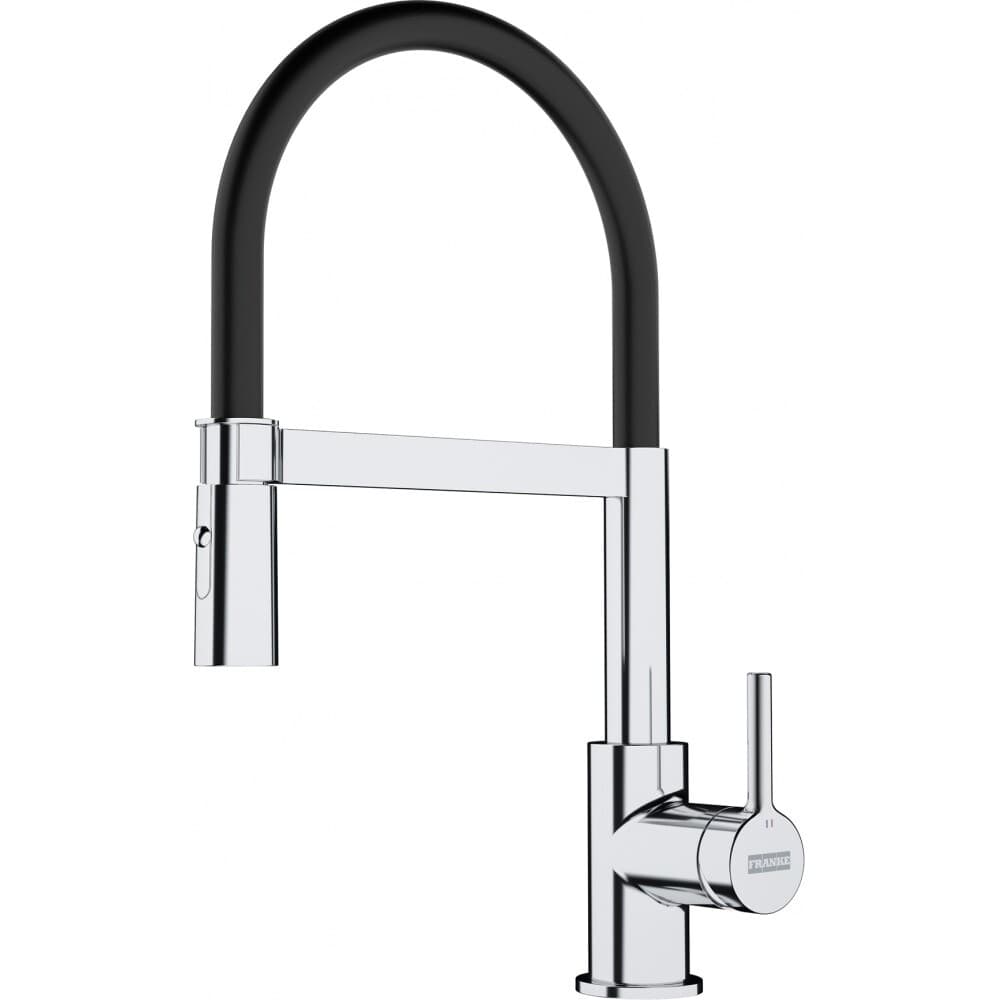 Franke Misturadora Lina Semi-Pro Cromado Preto