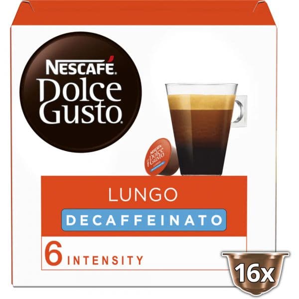 Nestlé Dolce Gusto Lungo Descafeinado 16 Cápsulas