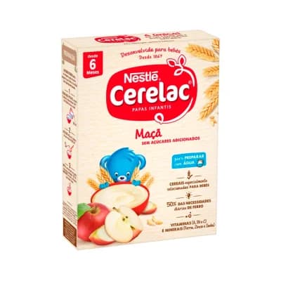 Nestlé Cerelac Papa Farinha Láctea Maçã 250g