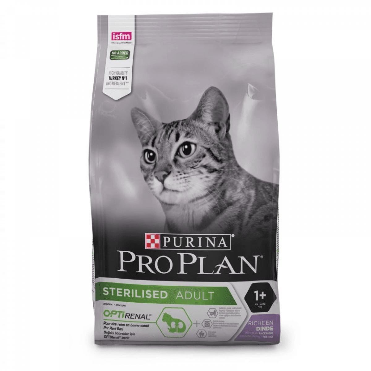 Purina Pro Plan Sterilised Renal Plus Turkey 1,5Kg