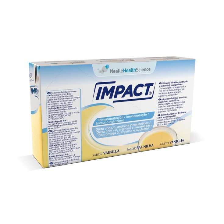 Nestlé Impact Baunilha Solução Oral 3x237ml