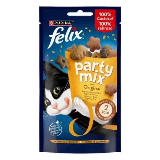 Felix Party Mix - Original Mix 60 g - ParAnimais