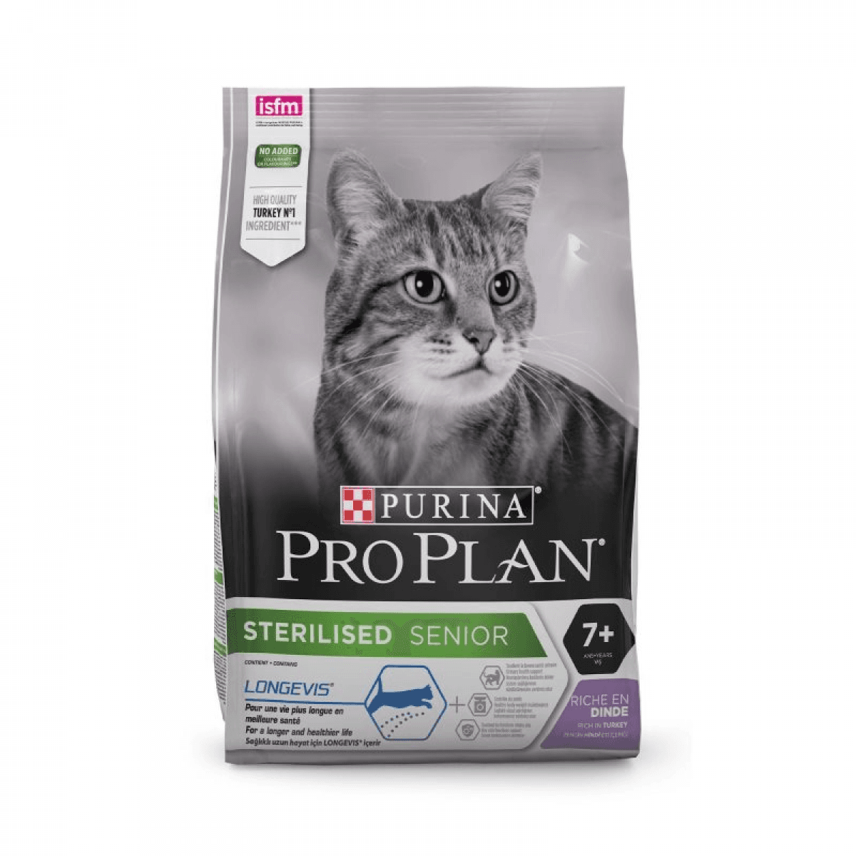Pro Plan Cat Sterilised Senior Turkey – 3 kg