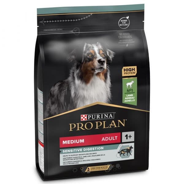 Purina Pro Plan Medium Adult Sensitive Digestion Lamb 3Kg