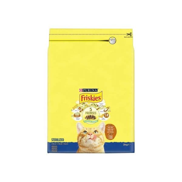 Friskies Sterilised Turkey 3Kg