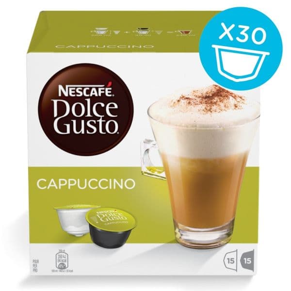 Nestlé Dolce Gusto Cappuccino 30 Cápsulas