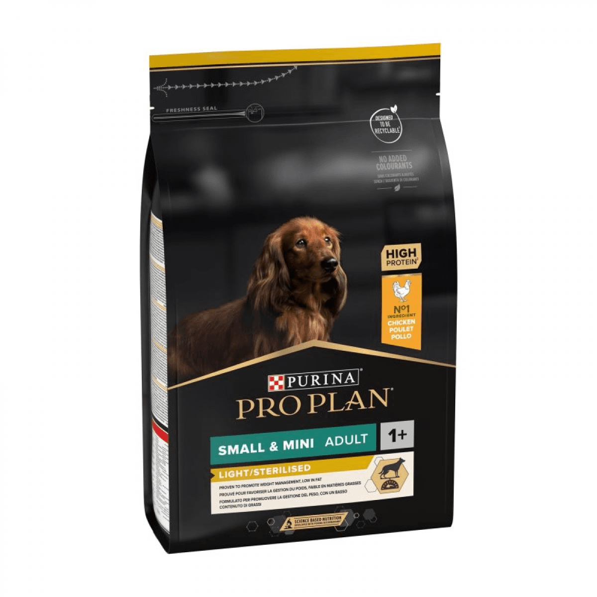 Purina Pro Plan Adult Small & Mini Light/Sterilised Chicken 3Kg