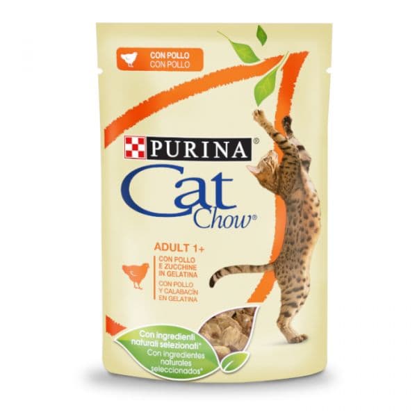 Ração Húmida Purina Cat Chow Adulto Frango 85g