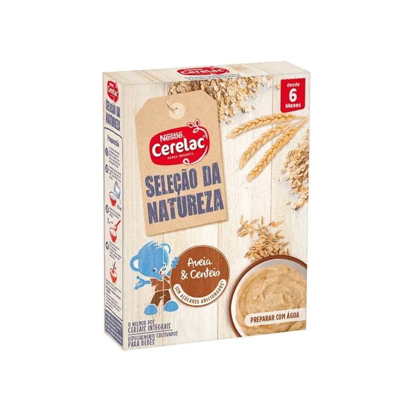 Cerelac Láctea Seleção Natureza Aveia Centeio +6 meses 240g