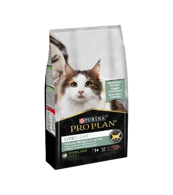 Pro Plan Live Clear Sterilized Salmão 2,8kg Ração para Gato - Campet