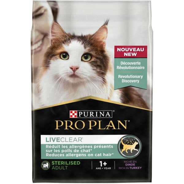 Purina Pro Plan Liveclear Sterilised Turkey 2,8Kg