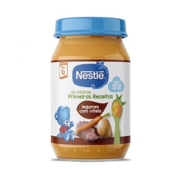 Nestle Boiao Legumes Vitela 190G 6M+