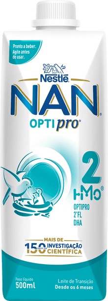 Nan Optipro HMO2 Leite Transicao 500ml