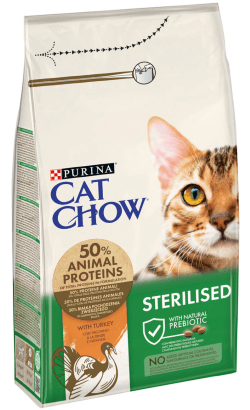 Purina Cat Chow Sterilised Turkey 1,5Kg