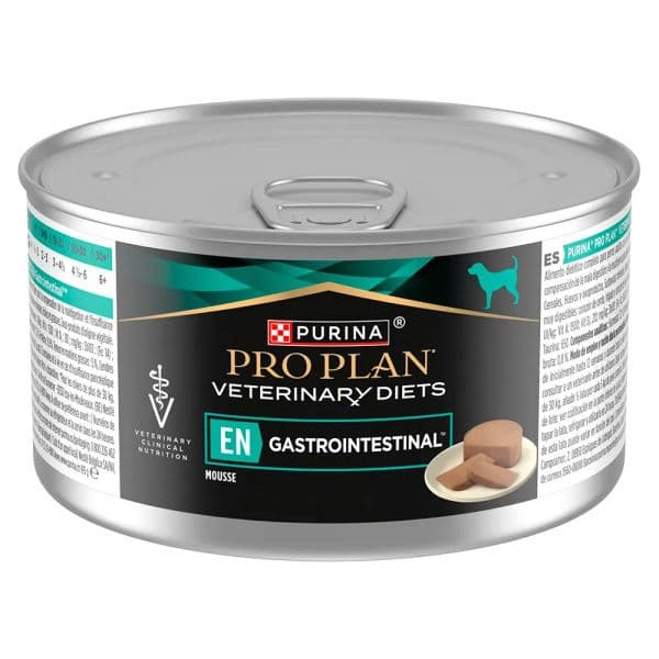 Ração Húmida Purina Pro Plan Veterinary Diets EN Gastrointestinal Mousse Cão 195g