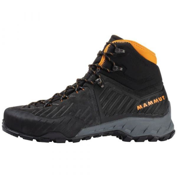 Mammut Alnasca Pro Ii Mid Goretex Mountaineering Boots Cinzento 47 1/3 Homem