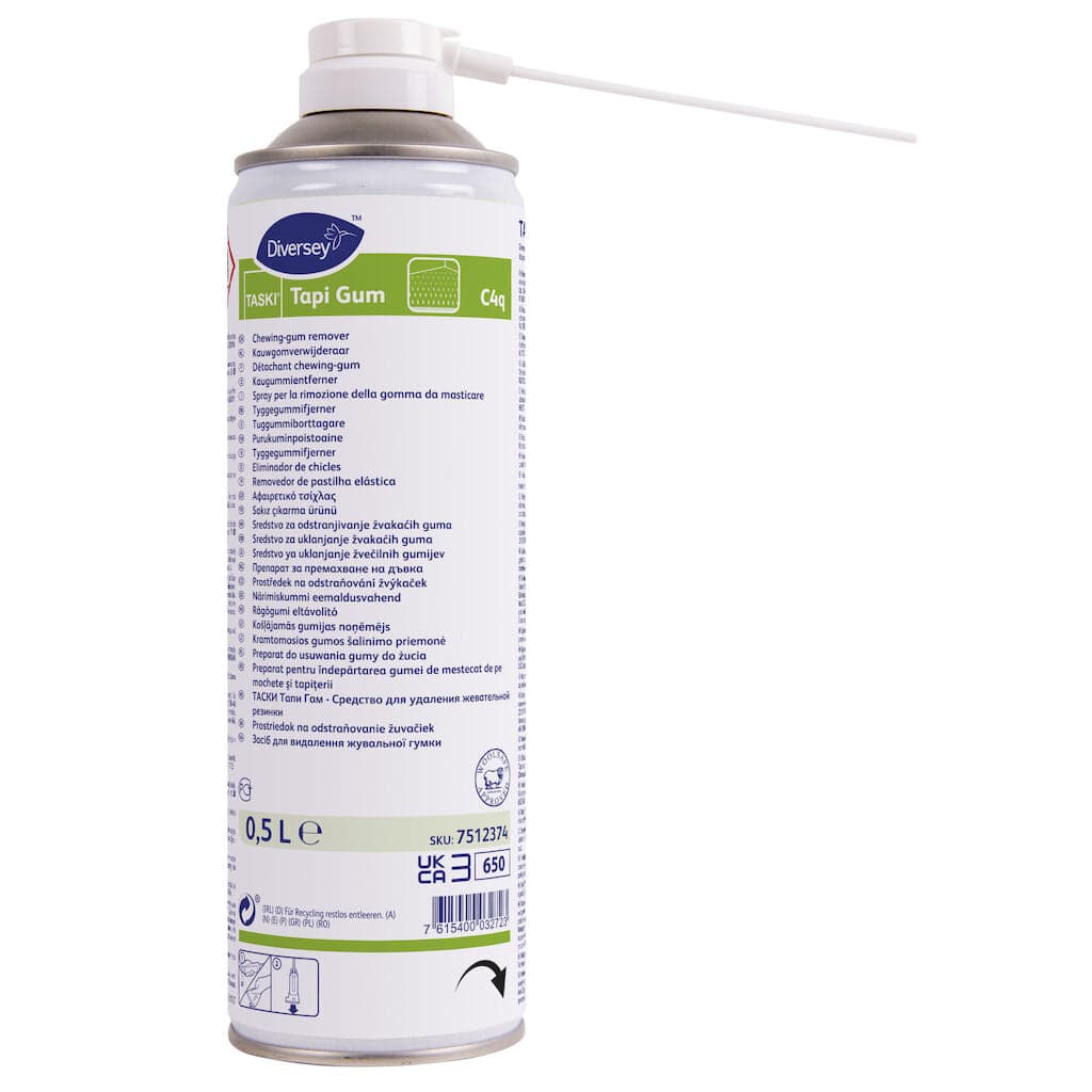 TASKI Tapi Gum – Removedor de Pastilha Elástica para Alcatifas e Estofos 500ml