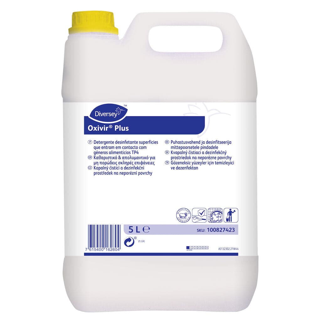 Desinfetante Higienizante Multifuncional Oxivir Plus 5L