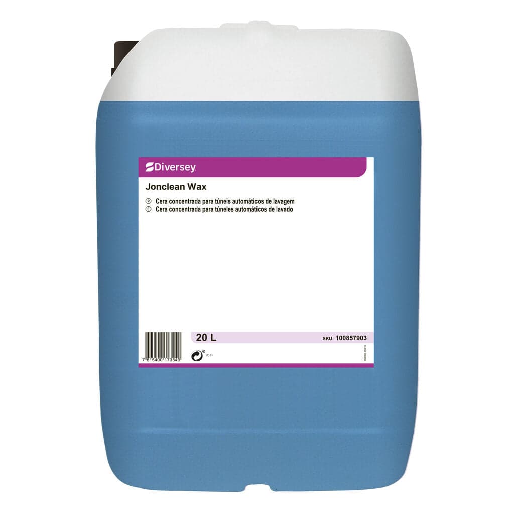 Diversey Jonclean Wax – Cera Concentrada para Túneis Automáticos de Lavagem de Viaturas 20L