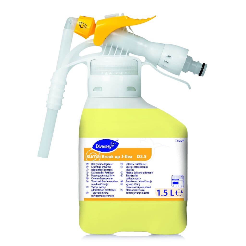 Diversey Suma Break Up D3.5 J-Flex – Desengordurante Forte para Cozinhas e Alumínio 1,5L