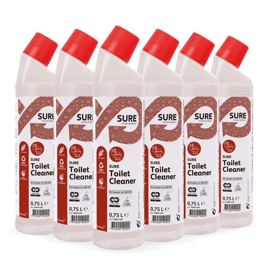 SURE Toilet Cleaner – Detergente Desincrustante Ecológico para Sanitas e Urinóis 750ml