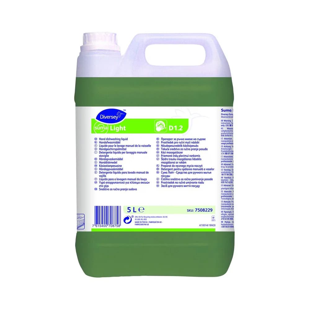 Detergente Manual Loiça Suma Light D1.2 5L (1 Uni.)