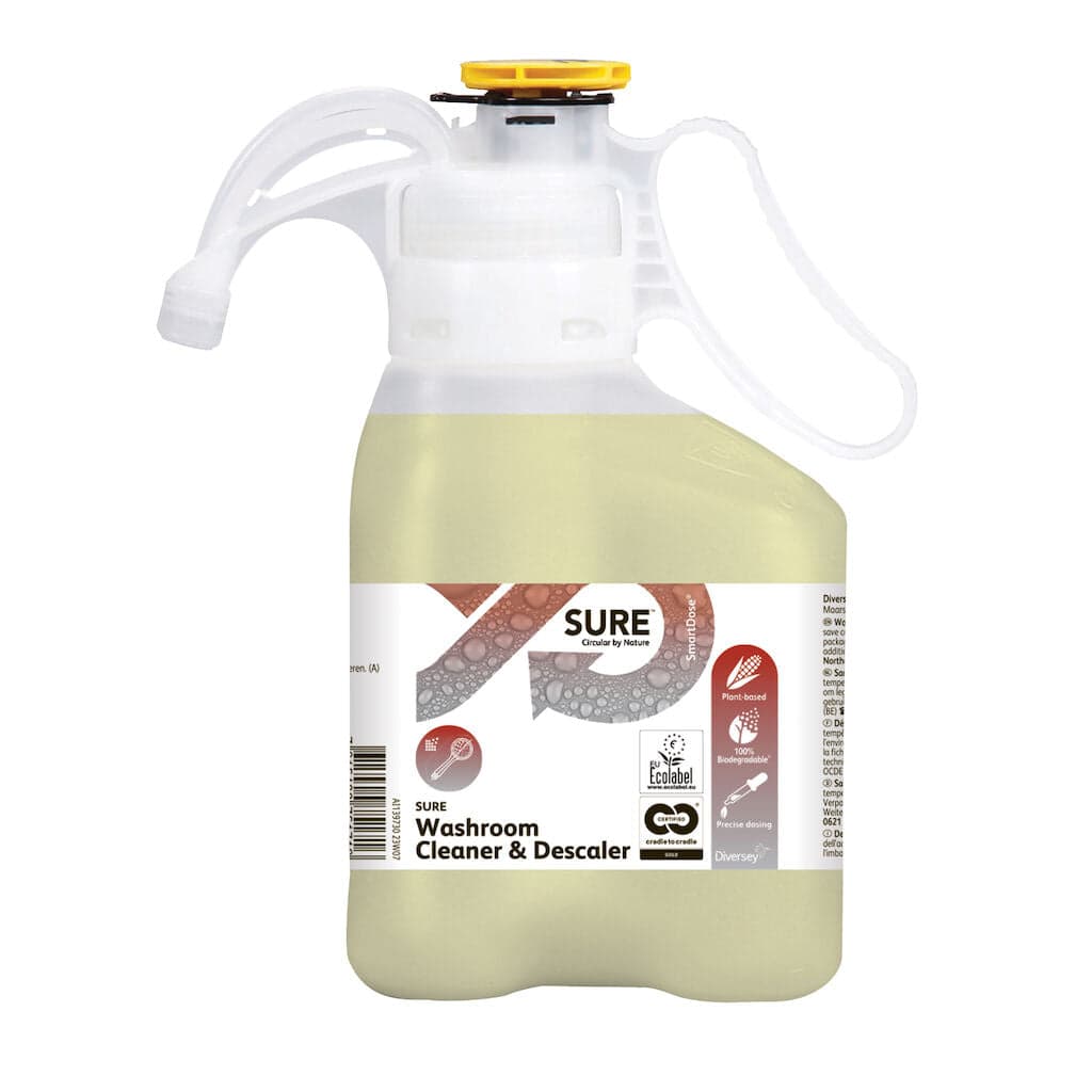 SURE Washroom Cleaner & Descaler SmartDose – Detergente Desincrustante para Casas de Banho 1,4L