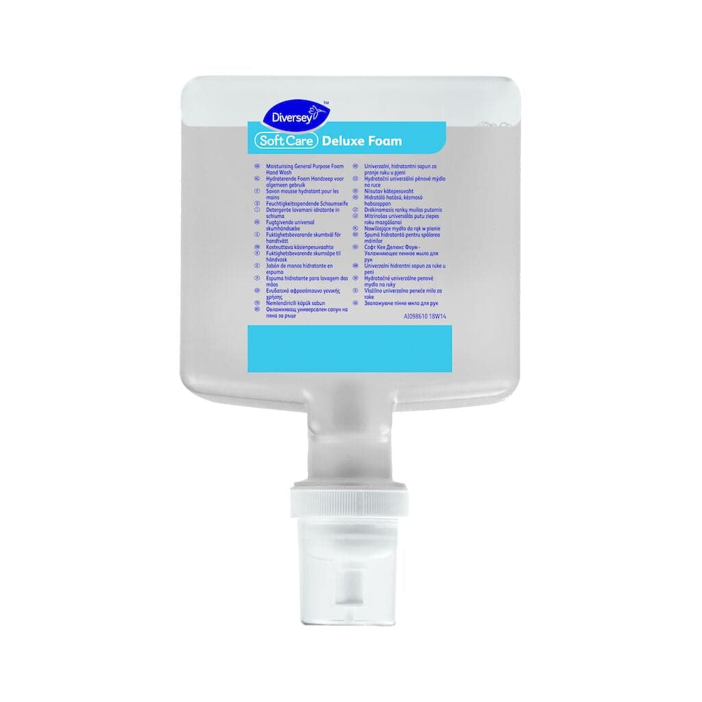Soft Care Deluxe Foam – Sabonete Hidratante em Espuma para Lavagem Frequente das Mãos 1,3L