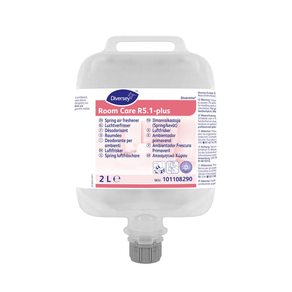 Diversey Room Care R5.1-plus – Ambientador Concentrado com Fragrância Primaveril 2L