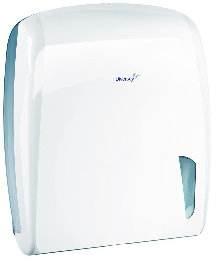 Doseador de Toalhetes Interfolhas – Dispensador de Papel Mãos Interfolhado Branco