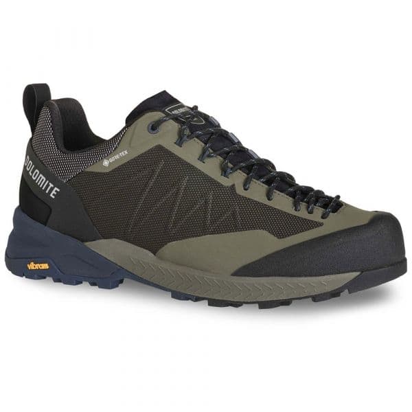 Dolomite Crodarossa Tech Goretex Hiking Shoes Verde 44 1/2 Homem