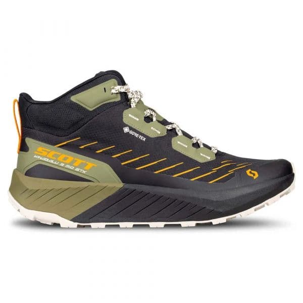 Scott Sapatilhas de Trail Running Kinabalu 3 Mid Goretex Black / Fir Green 44 1/2