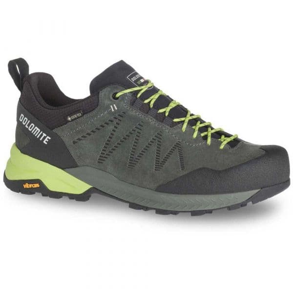 Dolomite Crodarossa Leather Goretex Hiking Shoes Cinzento 41 1/2 Homem