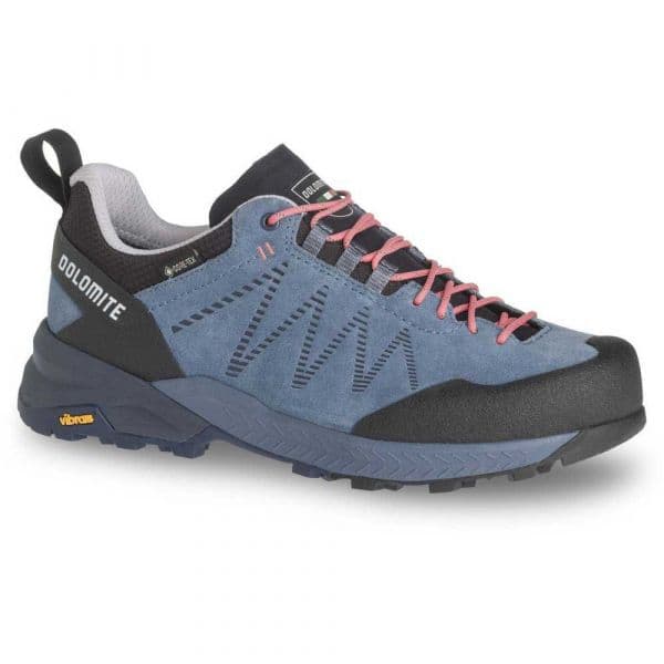 Dolomite Crodarossa Leather Goretex Hiking Shoes Azul 38 Mulher