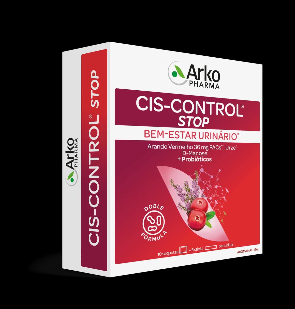 Cis-Control Stop 10 saquetas + 5 sticks