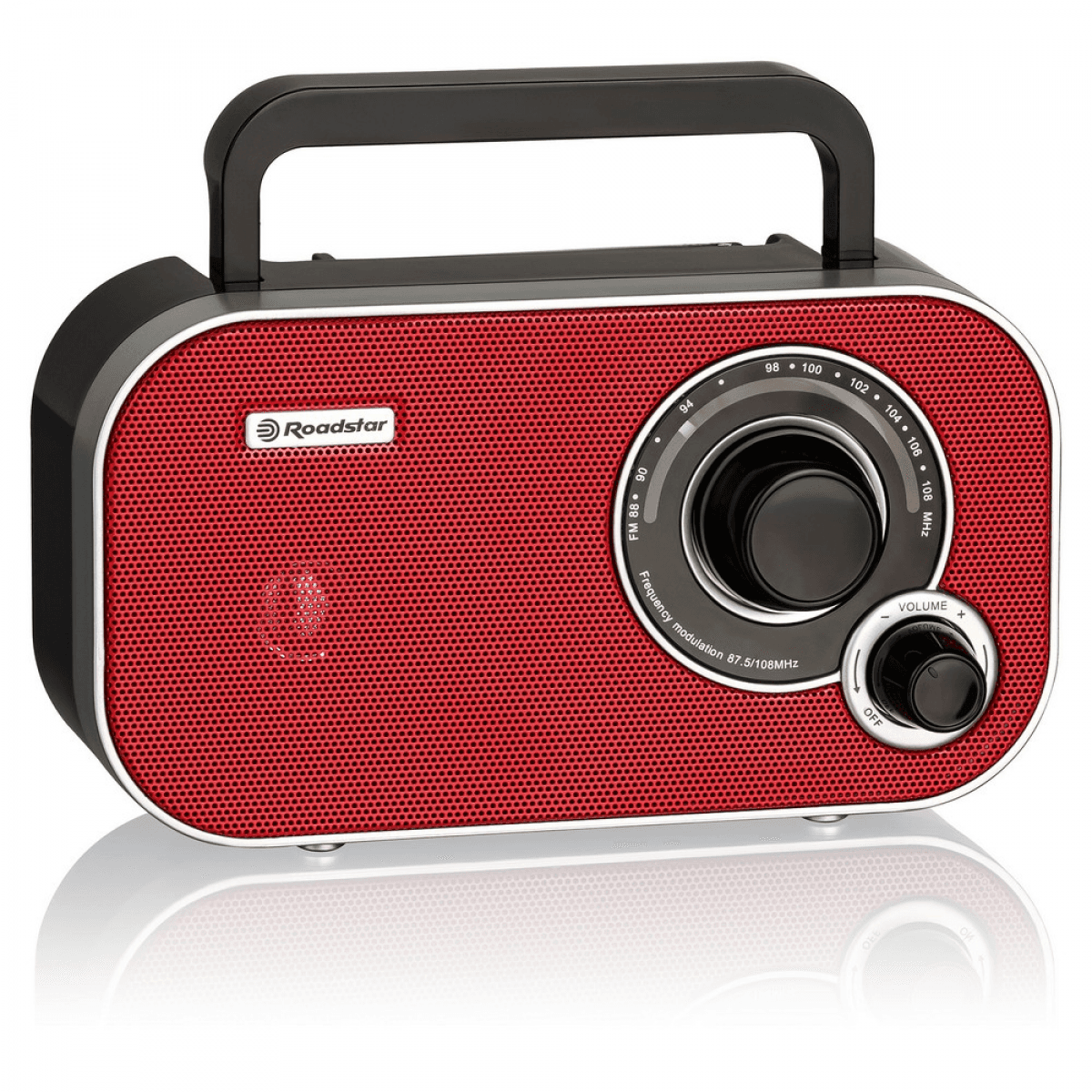 Rádio Roadstar TRA2235/RD | FM, Pilhas, 3.5mm